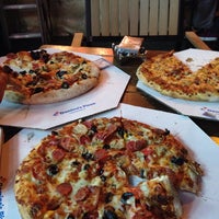 Photo taken at Domino&amp;#39;s Pizza by Ibrahim U. on 6/5/2014