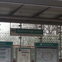 Photo taken at Stratford High Street DLR Station by Mark S. on 12/14/2012