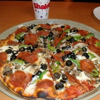 Photo taken at Shakey&amp;#39;s Pizza Parlor by Christy G. on 1/12/2013