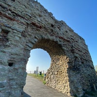 Photo taken at Pevensey Castle by Michael Gino S. on 9/21/2020