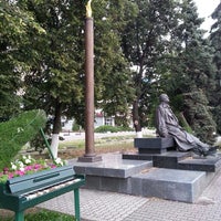 Photo taken at Памятник  Г.В. Свиридову by Ildar N. on 7/27/2013