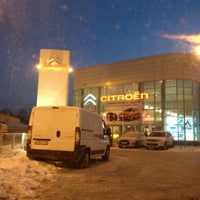 Photo taken at Citroën-центр «Софит» by Эльвира М. on 1/12/2013