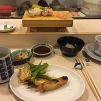 Photo taken at Sushi Kanazawa Pte Ltd by HaeAn S. on 1/8/2016