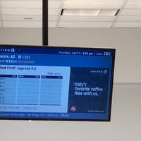 Photo taken at Gate C82 by Brian K. on 4/5/2018