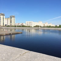 Photo taken at Устье реки Смоленки by Alex S. on 5/13/2018