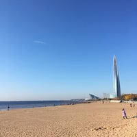 Photo taken at Beach by Alex S. on 10/3/2021