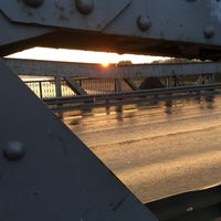 Photo taken at Староволжский мост by Alex S. on 7/30/2021