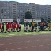 Photo taken at Футбольное поле by M on 6/22/2013