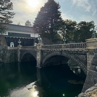 Photo taken at Nijubashi Bridge by Penelope L. on 2/20/2024