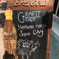 7/27/2017 tarihinde Serhat A.ziyaretçi tarafından Grafit Cafe'de çekilen fotoğraf