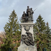 Photo taken at Памятник героям Первой мировой / The Monument of heroes of the First World War by Ralph R. on 2/23/2020
