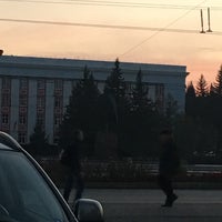 Photo taken at Памятник Ленину by Alexandr H. on 9/23/2016