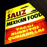 Photo taken at El Sauz Tacos by Billy H. on 9/8/2013