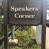 Photo taken at Speaker&amp;#39;s Corner by okaji on 7/24/2017