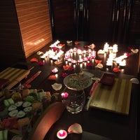 Photo taken at Sushi Toria Kyoto Lounge by Karina B. on 9/1/2015