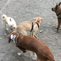 Photo taken at Woodland Park Off-Leash Area by Lin C. on 8/22/2018