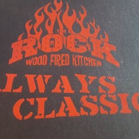 Photo taken at The Rock Wood Fired Pizza by Phillip C. on 5/22/2017