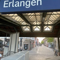 Photo taken at Erlangen Hauptbahnhof by Didi B. on 7/18/2023