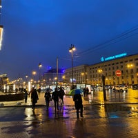 Photo taken at metro Elektrosila by Andrey S. on 11/9/2019