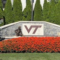 Photo taken at Lane Stadium/Worsham Field by Valerie O. on 9/24/2021