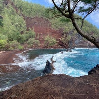 Photo taken at Red Sand Beach by Pichet O. on 2/28/2021