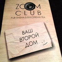 Photo taken at ZOOM CLUB cinema&amp;amp;karaoke by Alexander A. on 1/14/2013