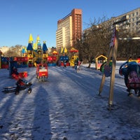 Photo taken at Детская Площадка В Яблоневом Саду by Anna✨ P. on 1/21/2017