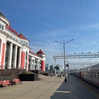 Photo taken at Ж/д вокзал Саранск by Eugene . on 6/26/2021