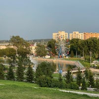 Photo taken at Пушкинский Парк by Eugene . on 6/26/2021