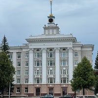 Photo taken at Советская площадь by Eugene . on 6/12/2021