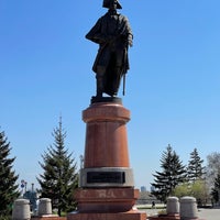 Photo taken at Памятник Н. П. Резанову by Eugene . on 5/10/2021