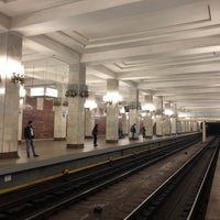 Photo taken at Metro Moskovskaya by Eugene . on 7/20/2019