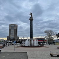 Photo taken at Привокзальная площадь by Eugene . on 5/9/2021