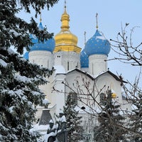 Photo taken at Благовещенский собор by Eugene . on 1/15/2022