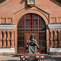 Photo taken at Памятник Святому архиепископу Луке by Eugene . on 5/10/2021