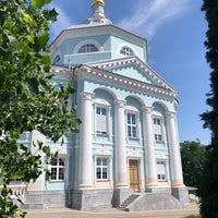 Photo taken at Алексеево-Акатов женский монастырь by Eugene . on 7/5/2020