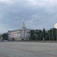 Photo taken at Площадь Ленина by Eugene . on 7/4/2020