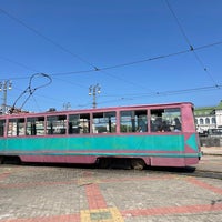 Photo taken at Трамвай №5 by Eugene . on 8/25/2021