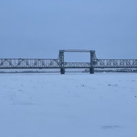 Photo taken at Северодвинский мост by Eugene . on 1/1/2021