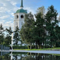 Photo taken at Храм Спаса Нерукотворного Образа by Eugene . on 8/18/2021