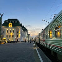 Photo taken at Ж/Д Вокзал Хабаровск-1 by Eugene . on 8/25/2021