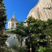 Photo taken at Монастырь святого священномученика Климента в Инкермане by Eugene . on 9/6/2021