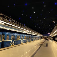 Photo taken at Станция метро «Петровщина» by Eugene . on 9/14/2019