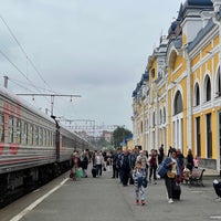 Photo taken at Tomsk-1 Train Station by Eugene . on 8/14/2021