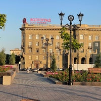 Photo taken at Гостиница «Волгоград» / Hotel «Volgograd» by Eugene . on 7/24/2021