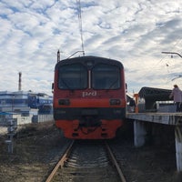 Photo taken at Ж/Д платформа Захарово by Eugene . on 3/9/2020