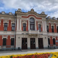 Photo taken at Псковский академический театр им. А.С. Пушкина by Eugene . on 7/7/2019