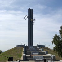 Photo taken at Монумент «Журавли» by Eugene . on 9/5/2020
