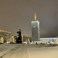 Photo taken at Площадь Ленина by Eugene . on 12/31/2020