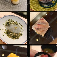 Photo taken at Sushi Masaki Saito by Jackie N. on 1/22/2020